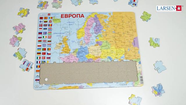 Пазл «Европа», 70 эл. | Larsen смотреть онлайн