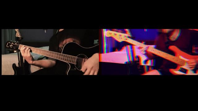 Polly - Nirvana - Guitar x Bass cover смотреть онлайн