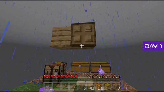 Minecraft 100 Days on Skyblock | Chill gameplay | No music | no Commentary | (Real life 100 days) смотреть онлайн