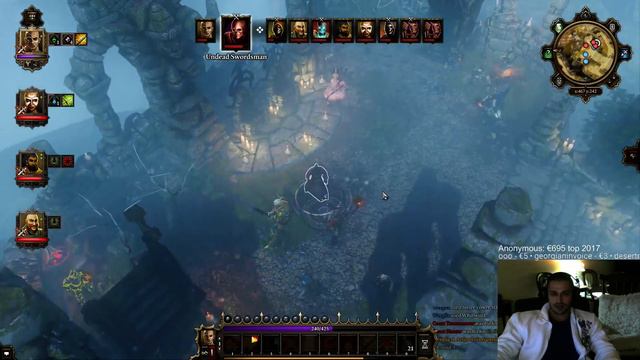 Divinity: Original Sin Enhanced Edition - Baron of Bones - Tactician Difficulty - Boss Fight смотреть онлайн