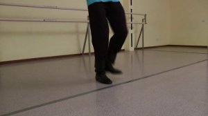 Народные танцы. Дроби. Комбинация на основе одинарной и двойной дроби САМОПЛЯС