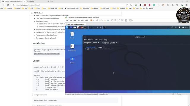 Find Social Media Accounts Using Nexfil | OSINT | Cybersecurity