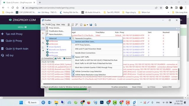 Hướng dẫn cài đặt và sử dụng phần mềm Proxifier, thay đổi IP cho trình duyệt, toàn máy tính смотреть онлайн