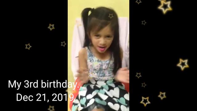 My 3rd Birthday | Simple Celebration | Late Upload смотреть онлайн