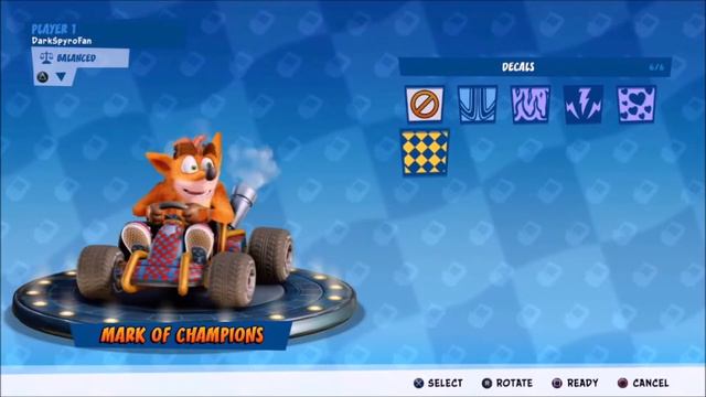 CTR: Nitro Fueled - Classic - All paint jobs and decals смотреть онлайн