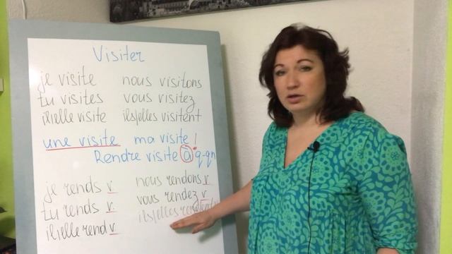 VISITER & RENDRE VISITE À | французский по полочкам смотреть онлайн