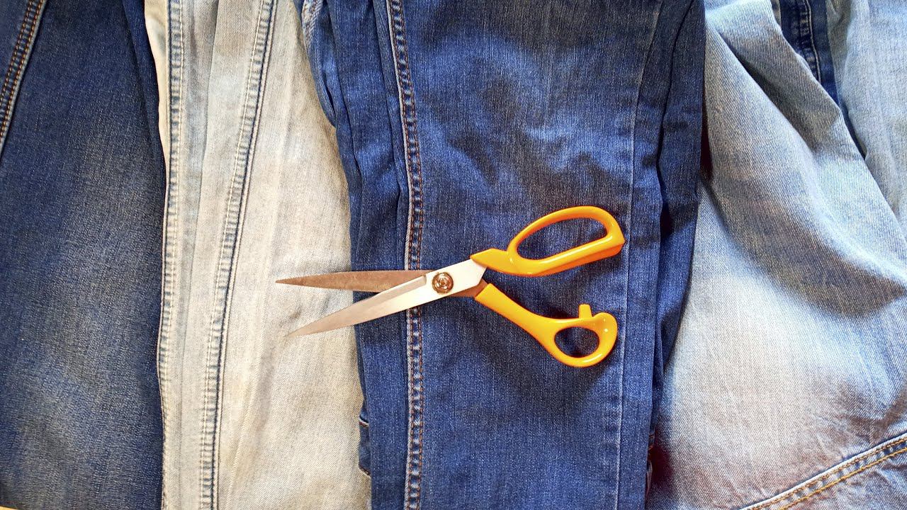 5 СУПЕР ИДЕЙ ЧТО БЫ НЕ ВЫКИДЫВАТЬ СТАРЫЕ ДЖИНСЫ смотреть онлайн
