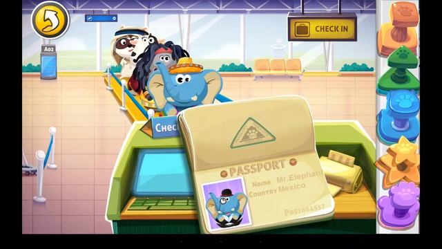 Dr Panda Airport - gameplay video for Kids - Развивающий мультик (игра). Children's cartoon смотреть онлайн