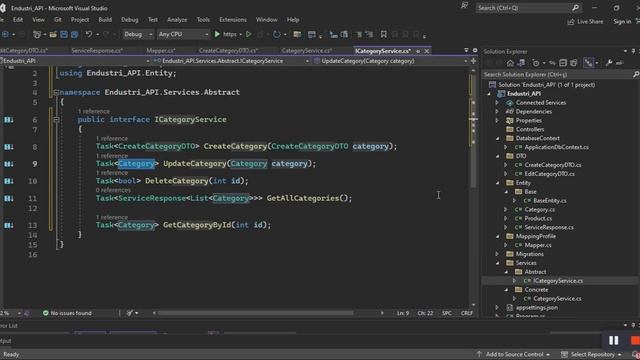 C# .Net 7 İle Web API Geliştirme(MsSql db Ve AutoMapper) - 2 смотреть онлайн