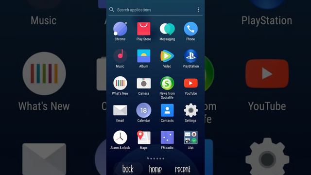 Blub Xperia Theme смотреть онлайн