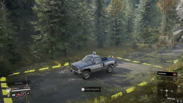 What Happens To An Upside Down Truck If You Travel Through A Gateway? SnowRunner смотреть онлайн