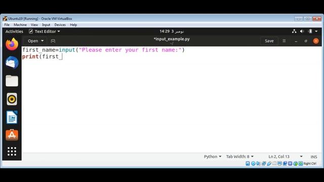User input in python смотреть онлайн