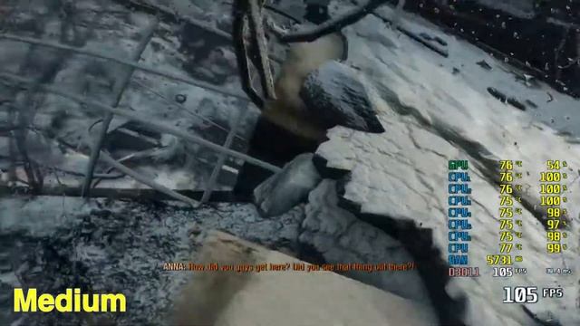 Metro Exodus - i5 8500 - 8GB RAM - GTX 1060 6GB - 720p - Ultra to Low смотреть онлайн