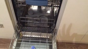 Установка чистящего средства для посудомоечных машин finish