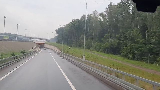 Проскочил развязку. Три дня работы в Подмосковье. Толкаюсь в пробках. Трассы ЦКАД, А107, М5. смотреть онлайн