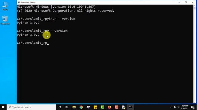 How to install numpy on Python 3.9 Windows 10 смотреть онлайн