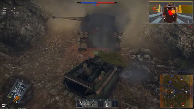 War Thunder- ASU-57 vs Tiger I смотреть онлайн