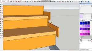 Как обшить металлический каркас лестницы древом. Вариант обшивки.