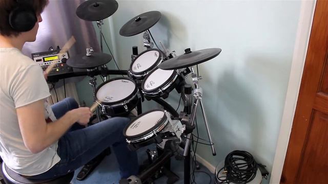 Funky drum beat 123 hi-hat variations addictive drums roland vdrums смотреть онлайн