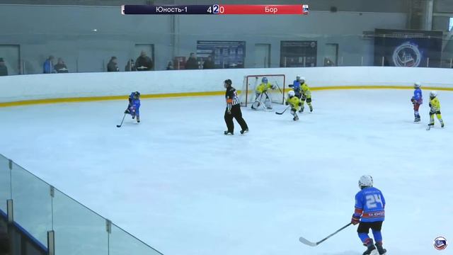 12.01.2020, ХК Юность-1 - ХК Бор смотреть онлайн