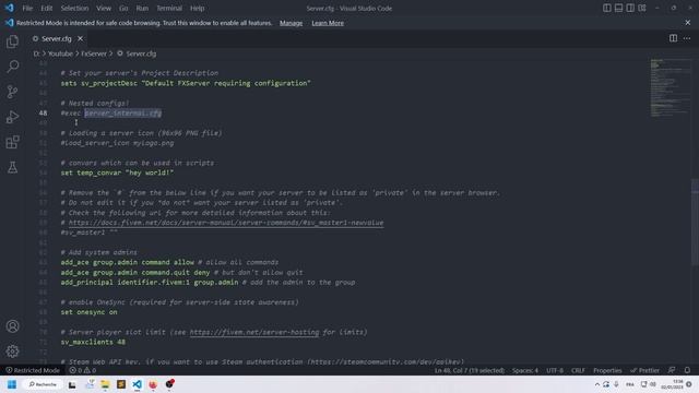 Créer un SERVEUR FIVEM WINDOWS en 2023 ! (#1) смотреть онлайн