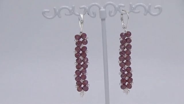 Серьги, бисер, рондели смотреть онлайн