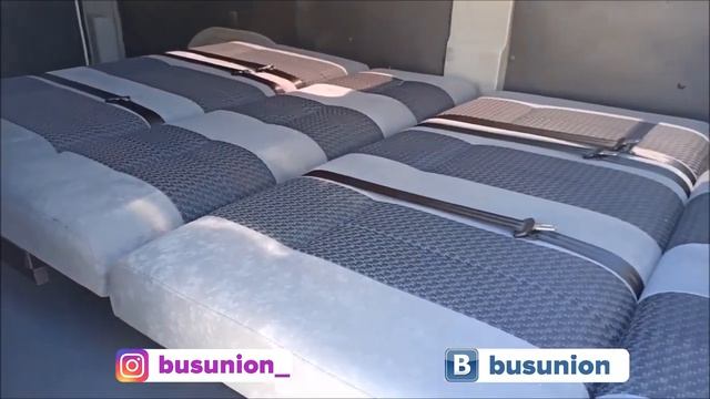 Диван в микроавтобус. Мы изготавливаем автодиваны. Установка в фирме "Басюнион" смотреть онлайн
