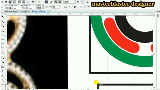 CNC bangle Design ||how to make design for a coreldraw x7 | (no 7) كيفية عمل تصميم لـ corelraw x7 | смотреть онлайн