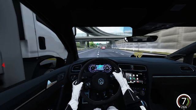 Assetto corsa // GOLF 7.SR 544HP //Logitech g923 смотреть онлайн