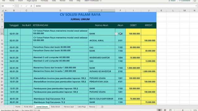 Program Akuntansi Excel Gratis смотреть онлайн