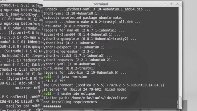 Install Latest Eclipse (Mars) in Linux Mint 17.1 Rebecca with Ubuntu Make смотреть онлайн