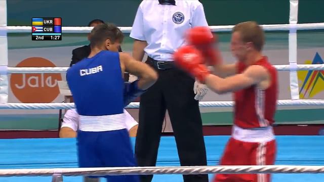 56kg Robeisy RAMIREZ (CUB) vs Mykola BUTSENKO (UKR) - Semifinals смотреть онлайн