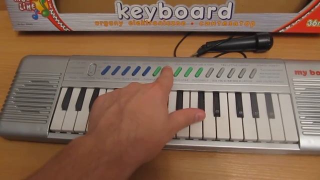 Детская игрушка видеообзор - пианино смотреть онлайн