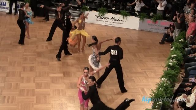 Alexei Silde - Anna Firstova, GOC 2010 Stuttgart, IDSF Grand Slam Latin, 4.round - Chachacha