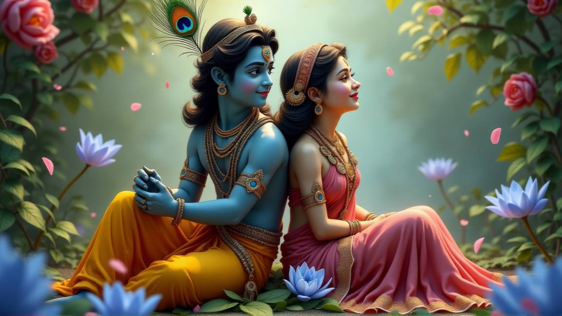 Радха Кришна - Харе Кришна Мантра смотреть онлайн