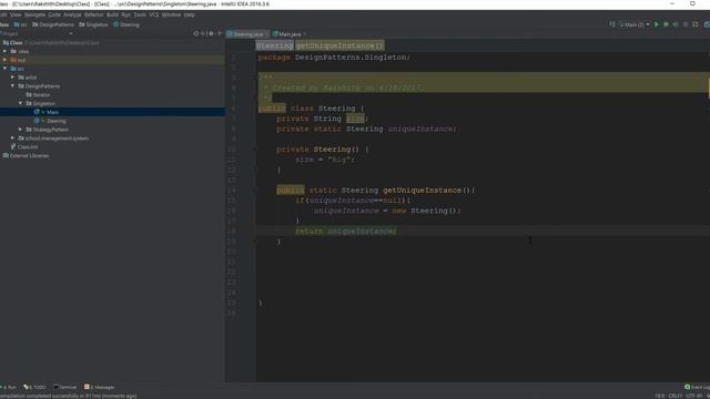 Singleton Design Pattern in Java explained in the easiest way with an example. смотреть онлайн