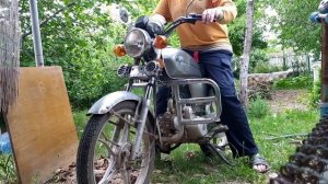 Мопед альфа. Регулировка сцепления!!!