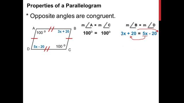 Properties of a Parallelogram смотреть онлайн