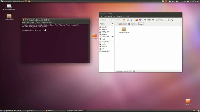 Bukkit Tutorial - How To Run/Install A Minecraft Server On Linux (Ubuntu)
