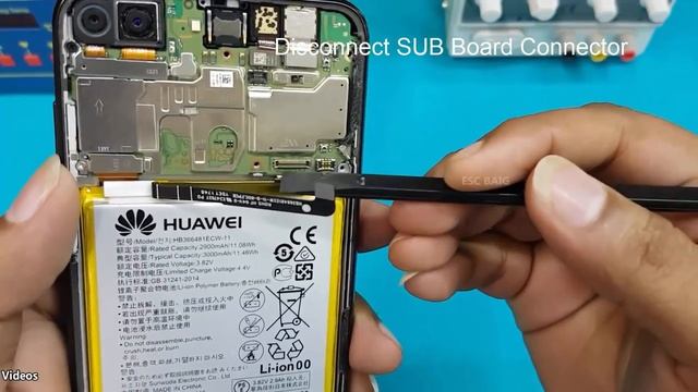 Honor 9 Lite ремонт полный разбор, снять дисплей, аккумулятор. смотреть онлайн