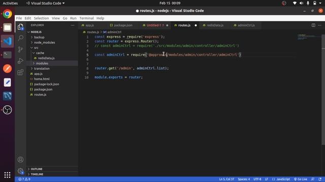 Module Alias in Node Js | #52 | Node Js tutorial in Hindi смотреть онлайн
