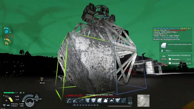 Waffenplattform mit Munitionsanzeige - No Jetpack Survival #24 - Space Engineers - deutsch смотреть онлайн