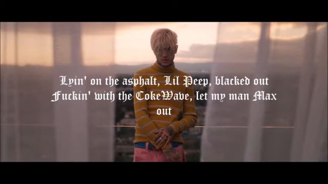 lil peep - ghost girl (LYRICS) смотреть онлайн