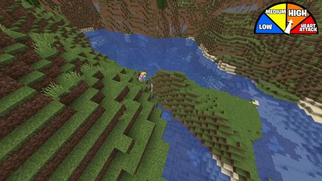 Using GIANT STEVE to Scare My Friends in Minecraft смотреть онлайн