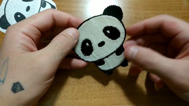 Рисую 3D ручкой|Декоративная милая Панда? | Drawing Panda with a 3D pen смотреть онлайн