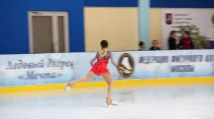 Камила Валиева, ПП (Kamila Valieva, FS) Первенство Москвы старшего возраста 2019