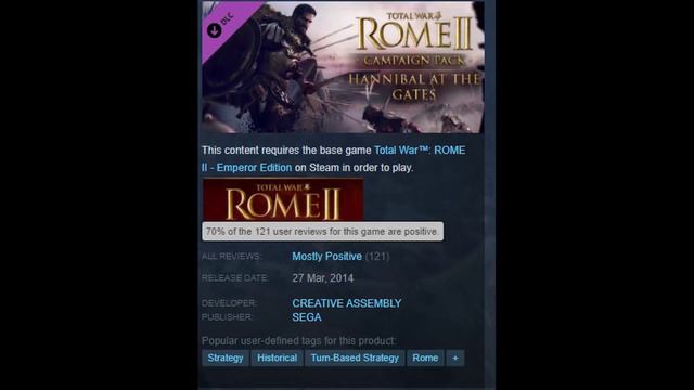 Ranking Every Total War DLC - According to Steam смотреть онлайн