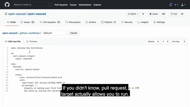 How to Run GitHub Actions on Forks - pull_request_target смотреть онлайн