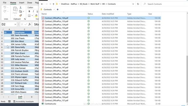 Easily Rename All Files In Folders (NOOB vs PRO) & rename files based on an Excel table with PAD смотреть онлайн