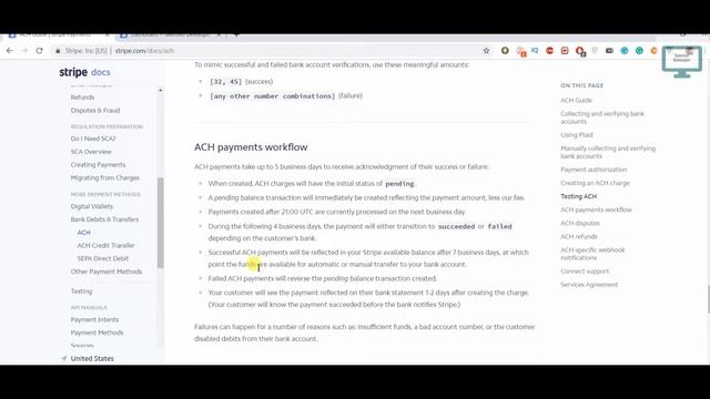 23.Java Stripe : Payment from Bank(ACH charge) смотреть онлайн